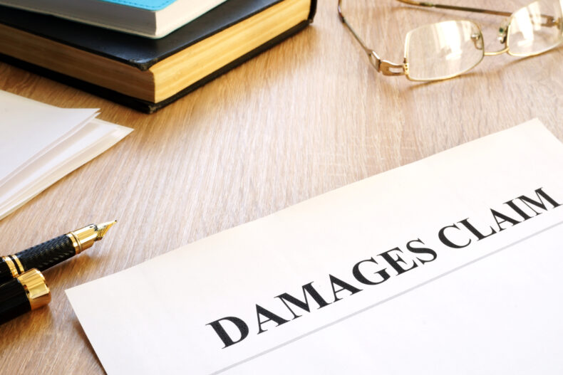 filing a claim for Damages 