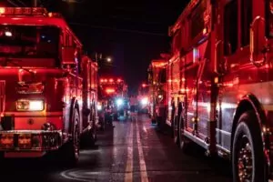 One Killed in Fiery Crash on West Flamingo Road at Lindell Road [Las Vegas, NV]