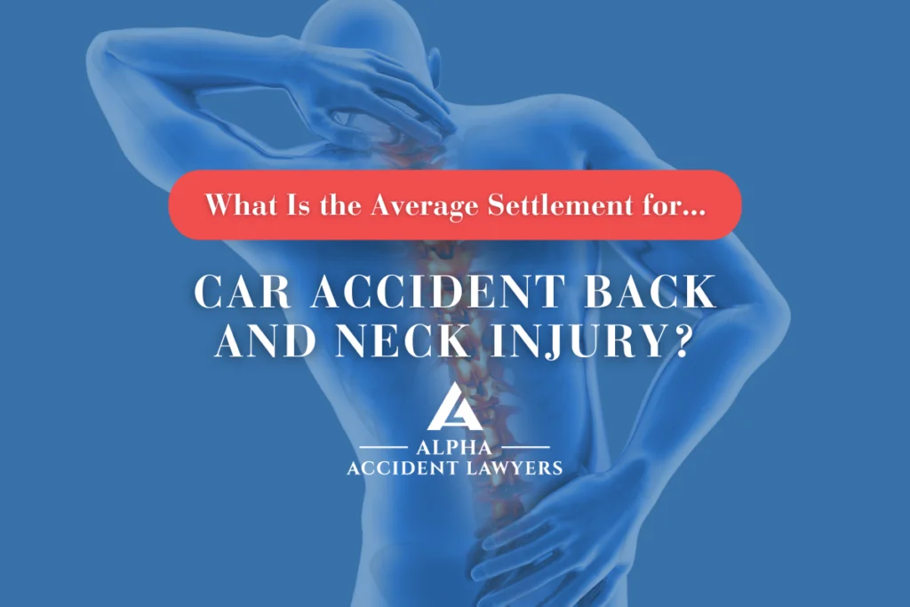 rendering of a back injury that the insurance company can compensate in a neck and back injury settlement