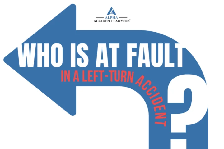 fault in a left-turn accident