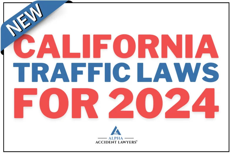new california traffic laws 2024